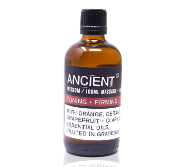 Huile massage et bain - fermeté