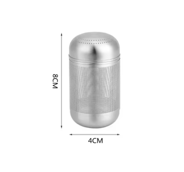 Filtre à thé tubulaire micro-perforé